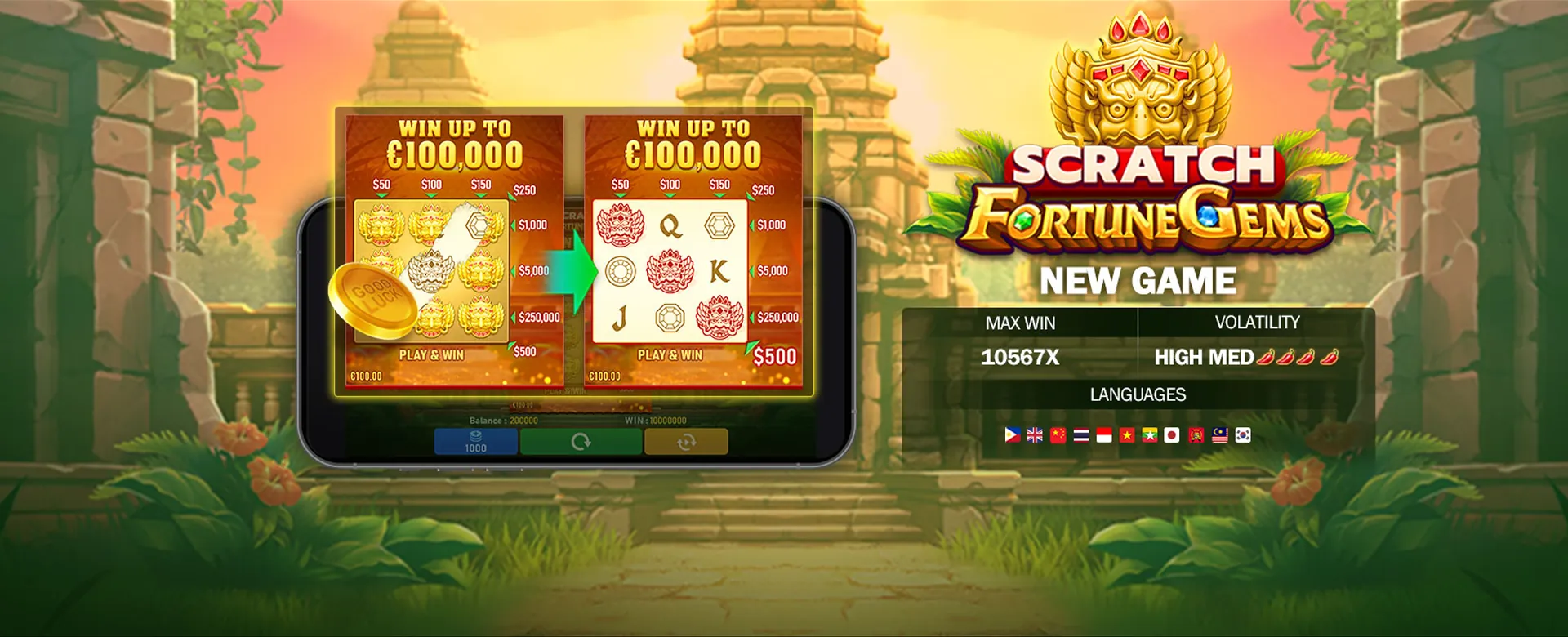 100JL Online Casino Registration Hero Image